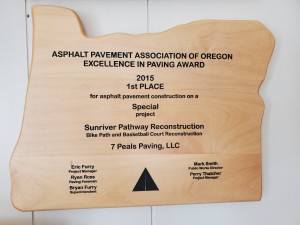 APAO Paving Award